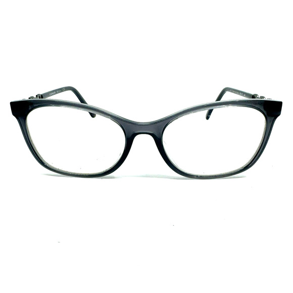 cOACH HC 6127U 5537 Transparent Gray EYEGLASSES 53-17-140mm H10568 - Picture 1 of 7